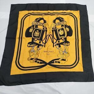 Hermès Brides De Gala Silk Scarf - Yellow & Black